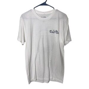 Salt Life White Medium Aquaholic T-Shirt NWT